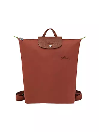 LONGCHAMP | Le Pliage Rucksack Medium, Graphite | rot